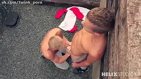 2 Baseball Boys Banging Each Other