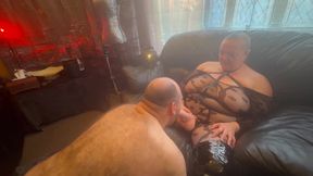 Part 1 Domina Satana Fucks Booboo in Vampire Room