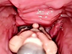 Horny amateur couple close up anal on webcam
