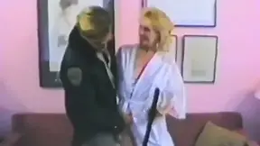 Hot police officer bangs two hot neighbors in a wild night