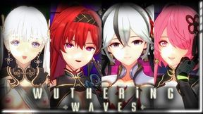 Wuthering Waves Hentai Porn Compilation Anime Sex R34 Joi Milf