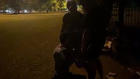 bareback latin gay sex in the street square