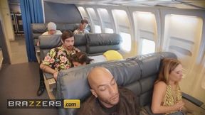 Naughty Girls & Go To The Back Of The Plane & Share Cock