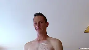 Horned-up Hottie With Lusty Tattoos Takes A Large Load