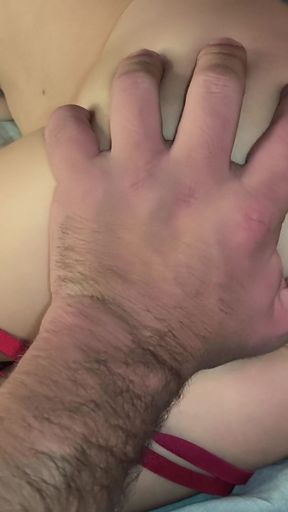 Step Brother Masturbates My Perfect Tight Pussy   Clip 1