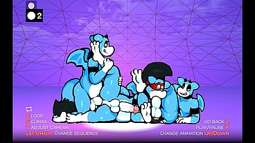 Oh So Hero - Gallery Show [Gay Hentai game PornPlay] Ep.18 self gangbang and bukkake fuck with clones and hidden pussy (bisexual)