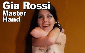 Gia Rossi & Master Hand BDSM bondge clamps pink