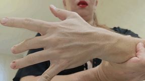 My sexy veins and hairy arms ha