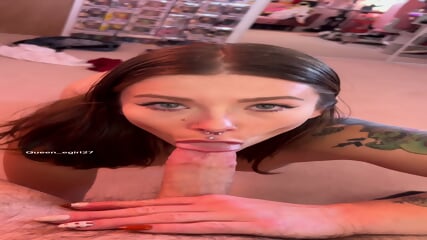 Queen Egirl27 - Blowjob, Riding, Doggy And Creampie