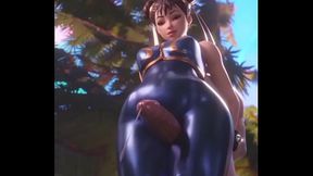 chun-li (street fighter) by threedust