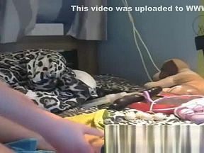 Blonde Babe gets fucked by Machine