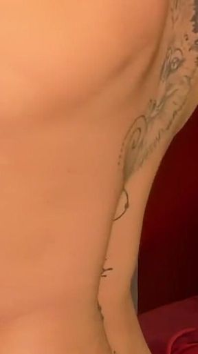 Sensual Femboy Porn Actress Immersed in Music, Dance and Very Sensual Movements