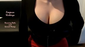 Massaging Bouncing Tits