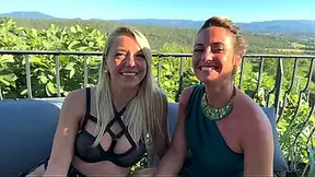Pam and Ashley, very naughty with a dick