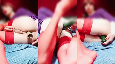 Atrevida Linda y Femenina TS Caliente Penetrando su Ano Vagina #55 - Jovencita duro por el Culo - Masturbacion Anal - Pervertida LadyBoy - Mariquita Cachonda - RubyQueen