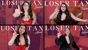 LOSER TAXES PROTOCOL Part 1 - Loser Humiliation with Humiliatrix Countess Wednesday - Verbal Humiliation, Loser Porn, Reprogramming, Compilation