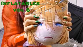 My new blow up doll! first time blowing her up- inflatables volume 6