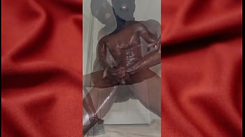Horny single hot BBC gay boy masturbating