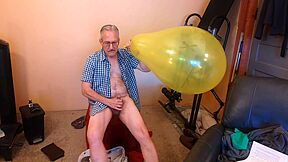 98) More Slow Q24 Balloon Inflation And Jerk Off Fun