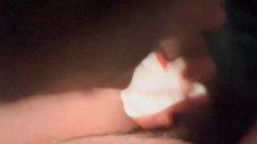 Horny MILF sucks random guys dick on cruise ship  Almost caught!