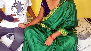 Indian wife serves rice with milk then takes rough anal creampie in cowgirl position