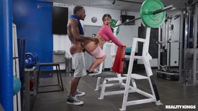 Watch Out, the Gym Makes Her Horny