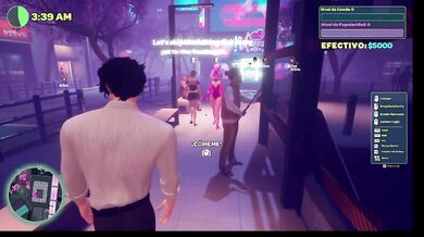 Uncensored Big Tits Visual Novel Game Play
