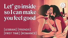 Newly divorced MILF gets seduced by sexy lesbian neighbor &ndash_ First time fingering | ASMR real orgasm | Audio Porn | Erotic Audio Story