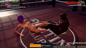 AoiAzumi VS Rex Summ (Naked Fighter 3D)