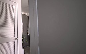 My horny big boobs stepmom Victoria June wants my huge hard dick again