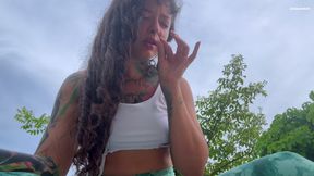 My First Video Sneezing Outdoors