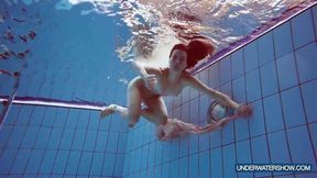 Martina the Hottest Croatian Showgirl Strips Down