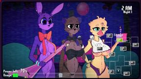 BONNIE SEX! Purple FNAF SEX MACHINE Gets BALLS-DEEP Pussy POUNDED