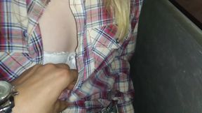 Daddy spanked his stepdaughter on the parent&#8242;s bed rough