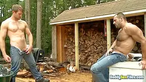 Fucking By The Woodpile - Arpad Miklos And Colby Keller