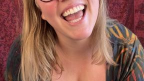 SPH - All Giggles as I Tease You About Your Tiny Cock with My Tits Out