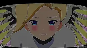 Overwatch 2D fan Hentai - Mercy X Hanzo