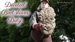 Devoted Boot slaves Duty