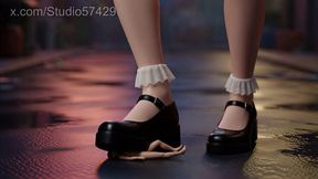 Giantess Miranda Shrinks Everyone In Her Way, Femdom Magic