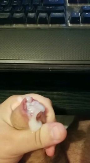 Thick and creamy cumshot!