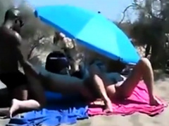 White Slut Fucked by Black Dude in front of Strangers.