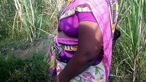 indian aunty porn scene in sugarcane garden