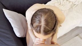 Round ass brunette MILF with big tits gets her pussy pounded and creampied