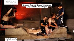 Basement Retreat & Double Domination: Sissy Fucked, Slave Whipped - Mistress Julia & Diane Killer