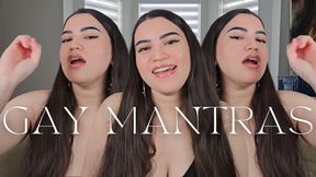 COCK LOVER GAY MANTRAS - Gay Encouragement with FemDomme Countess Wednesday - Encouraged Bi, Imposed Bi, Bisexual Encouragement, JOI MP4 1080p