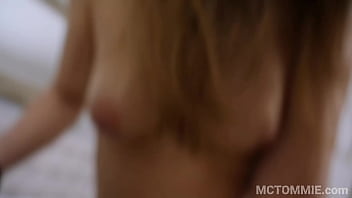 Fucking an addictive Latina teen wearing stockings