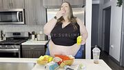 Greedy SSBBW Girlfriend Vores You POV