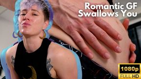Girlfriend Swallows You to Be Closer - Vored by Your Sweet Romantic Partner Jaq Quicksilver - nonbinary, soft domination, belly, tummy, non-nude - 1080p WMV