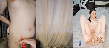 Sissy Pixie Maid Destroyed by Huge Dildo Roulette Gush