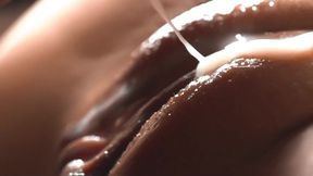 Asmr Compared Dildo and Cock. Close-up Penetrations